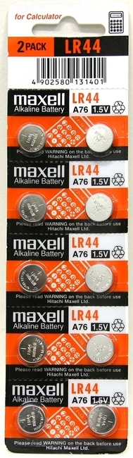 Maxell alkalna baterija LR44