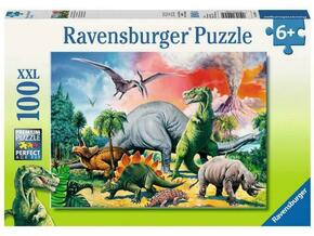 RAVENSBURGER 100 delna sestavljanka Med dinozavri 109579