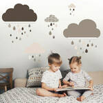 Nalepke oblakov za policami IKEA 004op