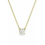Swarovski Elegantna pozlačena ogrlica s kristalom Constella 5636703
