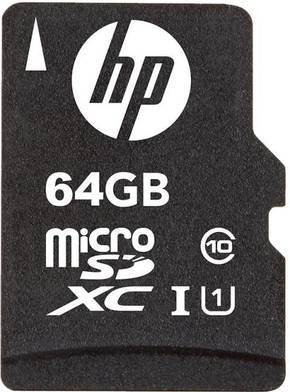NEW Spominska Kartica Micro SD z Adapterjem HP SDU64GBXC10HP-EF 64GB