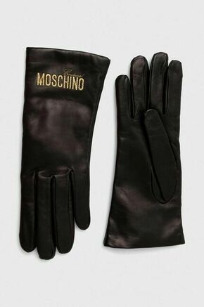 Usnjene rokavice Moschino ženski