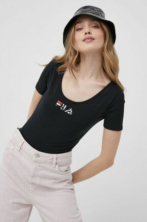 Fila T-shirt - črna. T-shirt iz zbirke Fila. Model narejen iz tanka