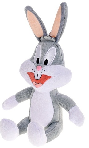 Looney Tunes - Bugs Bunny plišast 17cm sedeč