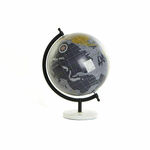 slomart globus dkd home decor kovina marmor pvc (22 x 20 x 30 cm)