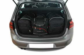 KJUST Komplet 4 kosov potovalnih torb AERO za VW GOLF SPORTSVAN 2013+