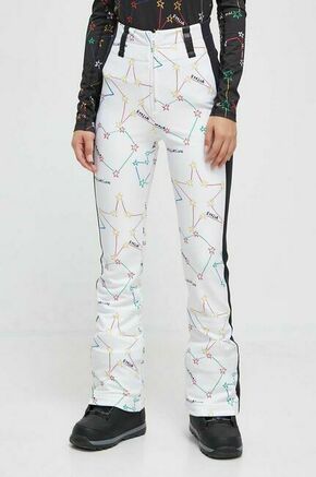 Smučarske hlače Rossignol Sirius x JCC bela barva - bela. Smučarske hlače iz kolekcije Rossignol. Model izdelan materiala tipa softshell.
