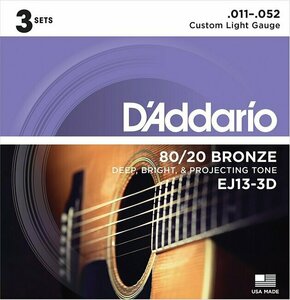 D'Addario EJ13-3D