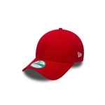 New Era kapa Flag Collection - rdeča. Kapa s šiltom vrste baseball iz kolekcije New Era. Model izdelan iz enobarvne tkanine.