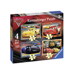 Ravensburger Puzzle, Disney Cars, 4 sestavljanke, 24/12/20/24 kosov