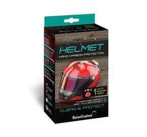 Nano Coatex Set za čiščenje in zaščito čelade NANOCOATEX Helmet Nano Carbon Clean &amp; Protect