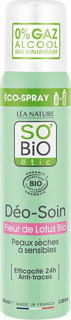 "SO’BiO étic Lotus dezodorant v razpršilu - 100 ml"