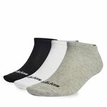 Unisex stopalke adidas Thin Linear Low-Cut Socks 3 Pairs IC1300 Siva