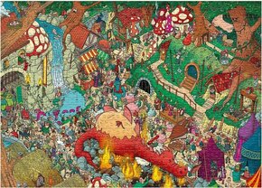 Heye Puzzle Land of fantasy 1000 kosov