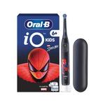 Oral-B iO Kids Spiderman otroška rotacijska zobna ščetka, črna