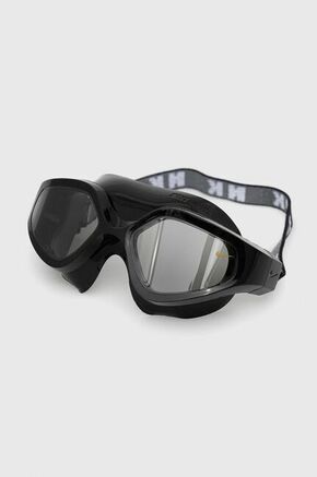 Plavalna očala Nike Expanse črna barva - črna. Plavalna očala iz kolekcije Nike. Model s panoramskimi prozornimi lečami.