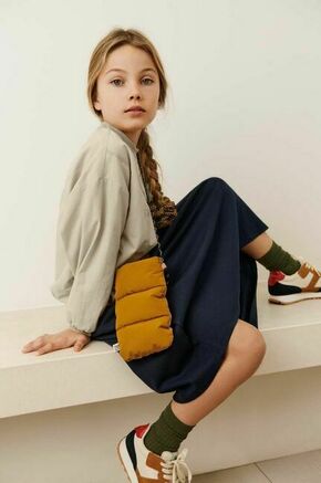 Otroška torbica Liewood oranžna barva - oranžna. Majhna torbica iz kolekcije Liewood. Model na zapenjanje
