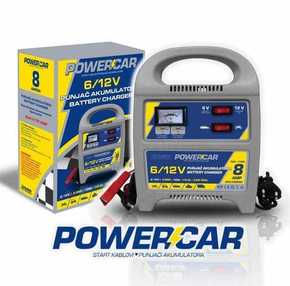 PowerCar polnilec akumulatorja 8A