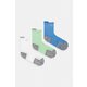 Nogavice Under Armour 3-pack modra 1387043