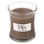 WEBHIDDENBRAND Ovalna vaza za sveče WoodWick, Pesek in viseča drva, 85 g