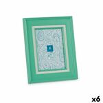 NEW Okvir za fotografije Kristal Zelena Plastika (6 kosov) (2 x 26 x 21 cm)