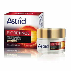 Astrid Nočna krema proti gubam za polnjenje kože Bioretinol 50 ml
