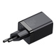BASEUS Super Si Pro Quick Charger USB + USB-C 30W omrežni polnilec (črn)