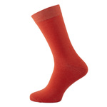 Moške enobarvne nogavice Flame oranžna
