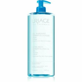 Uriage Dermatological Extra-Rich Gel izjemno nežen čistilni gel za občutljivo kožo 1000 ml unisex