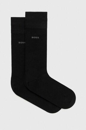 Hugo Boss 2 PAK - moške nogavice BOSS 50491196-001 (Velikost 43-46)