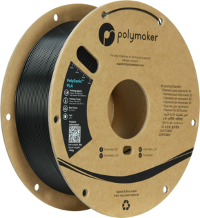 Polymaker PolySonic PLA Black - 1
