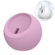 magsafe induktivni polnilec za iphone in polnilec za apple uro stojalo za telefon choetech white pink
