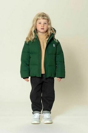 Otroška jakna Gosoaky DRAGON EYE zelena barva - zelena. Otroška jakna iz kolekcije Gosoaky. Podložen model