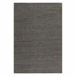 Antracitno siva ročno tkana preproga iz jute 200x290 cm Oakley – Asiatic Carpets