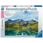 WEBHIDDENBRAND RAVENSBURGER Puzzle Züriško jezero v Vorarlbergu, Avstrija 1000 kosov