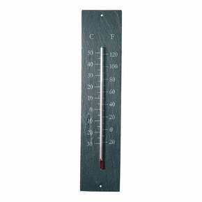 Stenski zunanji termometer iz skrilavca Esschert Design Plain