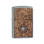 ZIPPO vžigalnik na bencin Woodchuck compass 207 49055