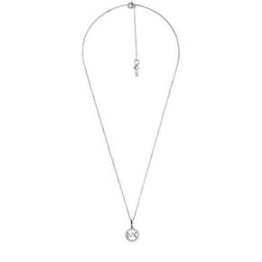 Michael Kors Srebrna ogrlica z bleščečim obeskom MKC1108AN040 (verižica