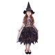 WEBHIDDENBRAND Otroški kostum čarovnice barvni/Halloween (S) e-paket