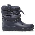 Škornji za sneg Crocs Classic Neo Puff Luxe Boot 207312 Mornarsko modra