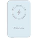 VERBATIM Powerbank Charge 'n' Go, magnetna, 5000 mAh, USB-C, modra
