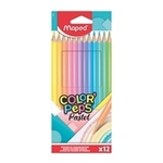 WEBHIDDENBRAND Maped Crayons trikotni Color´ Peps pastel 12 kosov