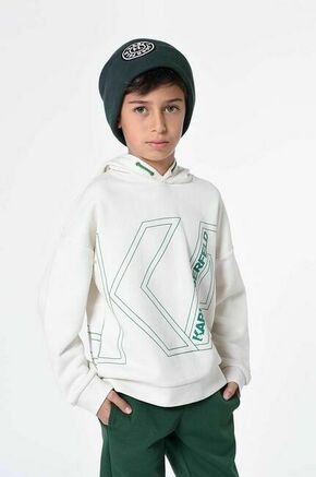 Otroški pulover Karl Lagerfeld bež barva