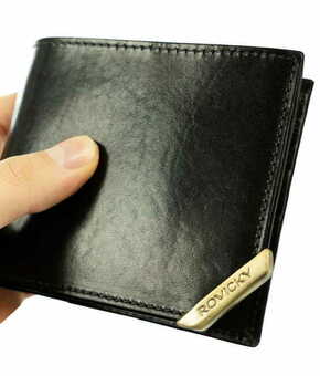 Rovicky Moška denarnica Sykun črna Universal