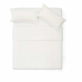 Kremno bela posteljnina za zakonsko posteljo/podaljšana iz bombažnega perkala 240x220 cm Sifinia – Kave Home