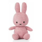 Bon Ton Toys Miffy Corduroy zajček mehka igrača, 50 cm, roza
