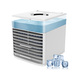 Verkgroup Prenosna mini klimatska naprava arktični zračni hladilnik RGB LED 0,5L