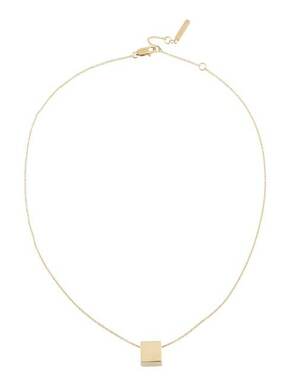 Calvin Klein Moderna pozlačena ogrlica z drsno zaponko 35000087