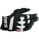 Alpinestars Halo Leather Gloves Black/White 3XL Motoristične rokavice