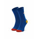 Happy Socks Otroške visoke nogavice KBECR01-6300 Modra